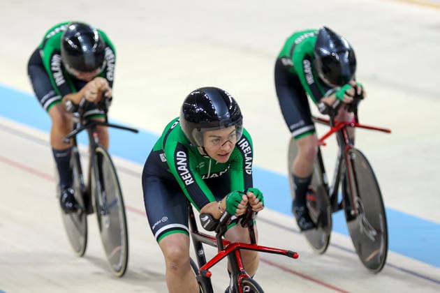 2026 UEC European Track cycling, Rad, Radsport, Bahnrad, Bahn Championships kick off in Konya KONYA, TURKIYE - FEBRUARY 1: Competitors race in the opening elimination events of the 2026 UEC European Track Cycling Championships, organized in cooperation with the Turkish Cycling Federation and the European Cycling Union (UEC), at the Konya Olympic Velodrome in Konya, Turkiye on February 1, 2026. Elimination races were held in both women s and men s categories during the morning session as the championship officially got underway. Serhat Cetinkaya Anadolu Konya Turkey. Editorial use only. Please get in touch for any other usage.  Copyright: x2026xAnadoluxSerhatxCetinkayax