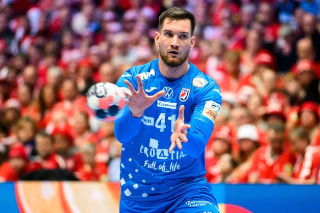 Herning Handball EM 2026 Match 3rd place Iceland Croatia Tin Lucin Croatia Herning Jyske Bank Boxing Denmark