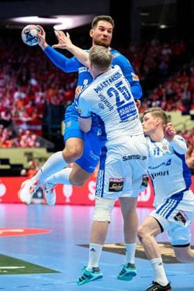 Herning Handball EM 2026 Match 3rd place Iceland Croatia Iceland Haukur Prastarson, Tin Lucin Croatia , Iceland Ymir Örn Gislason Herning Jyske Bank Boxen Denmark