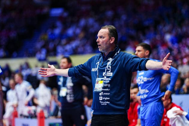 Dagur Sigurdsson Croatia, Coach DEN, Iceland vs Croatia, Handball, EHF European Championship 2026, Match for 3rd place, 01 02 2026 DEN, Iceland vs Croatia, Handball, EHF European Championship 2026, Match for 3rd place, 01 02 2026 Herning Copyright: xEibner-Pressefoto MarcelxvonxFehrnx EP_MFN