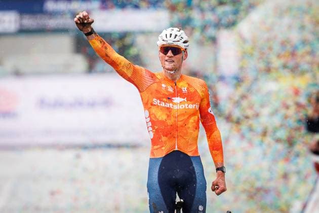 HULST , 01 02-2026 , UCI Cyclo-cross World Championships day 3 , Sunday women U23 , WK veldrijden , picture shows Mathieu VAN DER POEL (NED) wins UCI Cyclo-cross World Championships (Sunday)  x201244008x Copyright: