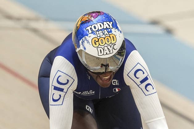 2026 UEC Track cycling, Rad, Radsport, Bahnrad, Bahn European Championships KONYA, TURKIYE - FEBRUARY 1: Taky Marie Divine Kouame of France competes qualifying sprint for women during 2026 UEC Track Cycling European Championships, organized in collaboration between the Turkish Cycling Federation and the European Cycling Union (UEC), in Konya, Turkiye on February 1, 2026. Dilara Irem Sancar Anadolu Konya Turkey. Editorial use only. Please get in touch for any other usage.  Copyright: x2026xAnadoluxDilaraxIremxSancarx