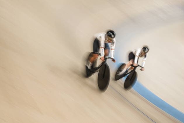 2026 UEC Track cycling, Rad, Radsport, Bahnrad, Bahn European Championships KONYA, TURKIYE - FEBRUARY 1: Athletes compete qualifying sprint for women during 2026 UEC Track Cycling European Championships, organized in collaboration between the Turkish Cycling Federation and the European Cycling Union (UEC), in Konya, Turkiye on February 1, 2026. Dilara Irem Sancar Anadolu Konya Turkey. Editorial use only. Please get in touch for any other usage.  Copyright: x2026xAnadoluxDilaraxIremxSancarx