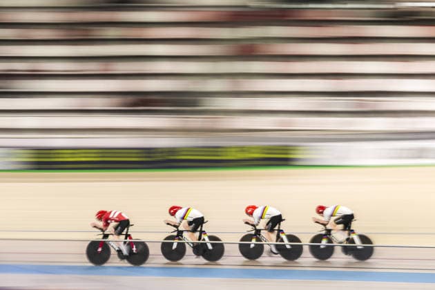 2026 UEC Track cycling, Rad, Radsport, Bahnrad, Bahn European Championships KONYA, TURKIYE - FEBRUARY 1: Athletes compete women s and men s team pursuit races during 2026 UEC Track Cycling European Championships, organized in collaboration between the Turkish Cycling Federation and the European Cycling Union (UEC), in Konya, Turkiye on February 1, 2026. Dilara Irem Sancar Anadolu Konya Turkey. Editorial use only. Please get in touch for any other usage.  Copyright: x2026xAnadoluxDilaraxIremxSancarx