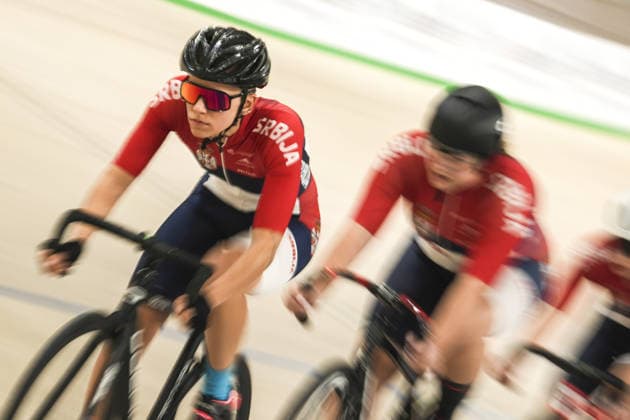 2026 UEC Track cycling, Rad, Radsport, Bahnrad, Bahn European Championships KONYA, TURKIYE - FEBRUARY 1: Athletes compete women s and men s team pursuit races during 2026 UEC Track Cycling European Championships, organized in collaboration between the Turkish Cycling Federation and the European Cycling Union (UEC), in Konya, Turkiye on February 1, 2026. Dilara Irem Sancar Anadolu Konya Turkey. Editorial use only. Please get in touch for any other usage.  Copyright: x2026xAnadoluxDilaraxIremxSancarx