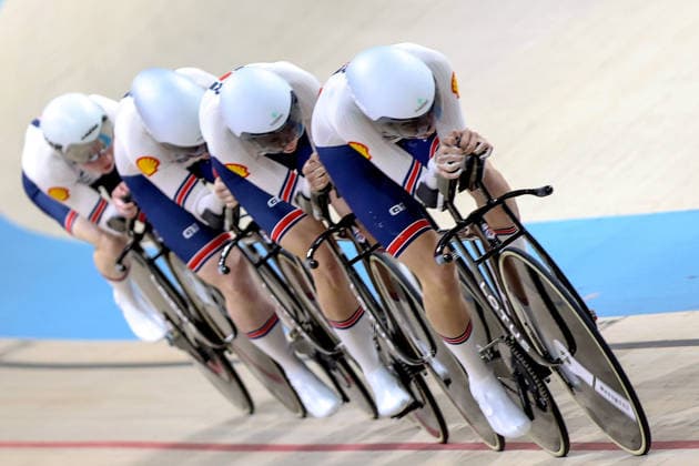 2026 UEC European Track cycling, Rad, Radsport, Bahnrad, Bahn Championships kick off in Konya KONYA, TURKIYE - FEBRUARY 1: Competitors race in the opening elimination events of the 2026 UEC European Track Cycling Championships, organized in cooperation with the Turkish Cycling Federation and the European Cycling Union (UEC), at the Konya Olympic Velodrome in Konya, Turkiye on February 1, 2026. Elimination races were held in both women s and men s categories during the morning session as the championship officially got underway. Serhat Cetinkaya Anadolu Konya Turkey. Editorial use only. Please get in touch for any other usage.  Copyright: x2026xAnadoluxSerhatxCetinkayax
