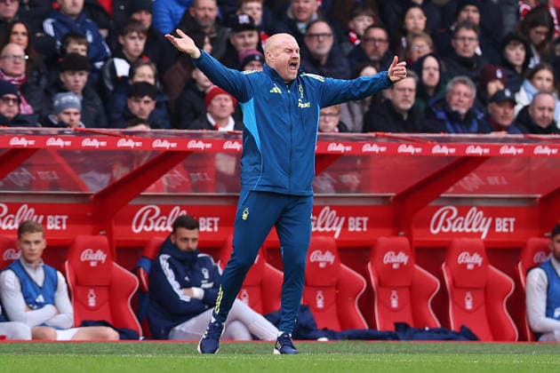 Nottingham Forest v Crystal Palace, Premier League Nottingham Forest manager Sean Dyche during the Nottingham Forest v Crystal Palace Premier League match at the City Ground, West Bridgford, England on 1 February 2026 Credit: Ryan Crockett Every Second Media Editorial use only. All images are copyright Every Second Media Limited. No images may be reproduced without prior permission. All rights reserved. Premier League and Football League images are subject to licensing agreements with Football DataCo Limited. see https: www.football-dataco.com Copyright: xIMAGO EveryxSecondxMediax ESM-1783-0057 RyanxCrockettx xEveryxSecondxMediax