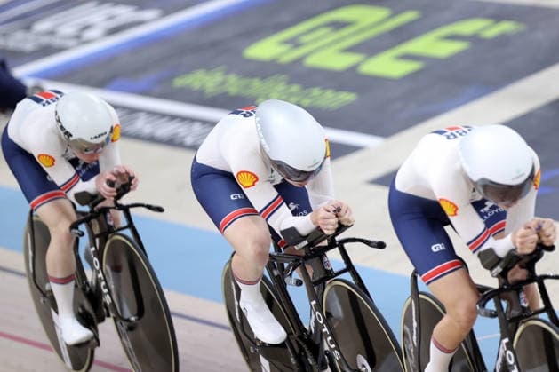 2026 UEC European Track cycling, Rad, Radsport, Bahnrad, Bahn Championships kick off in Konya KONYA, TURKIYE - FEBRUARY 1: Competitors race in the opening elimination events of the 2026 UEC European Track Cycling Championships, organized in cooperation with the Turkish Cycling Federation and the European Cycling Union (UEC), at the Konya Olympic Velodrome in Konya, Turkiye on February 1, 2026. Elimination races were held in both women s and men s categories during the morning session as the championship officially got underway. Serhat Cetinkaya Anadolu Konya Turkey. Editorial use only. Please get in touch for any other usage.  Copyright: x2026xAnadoluxSerhatxCetinkayax