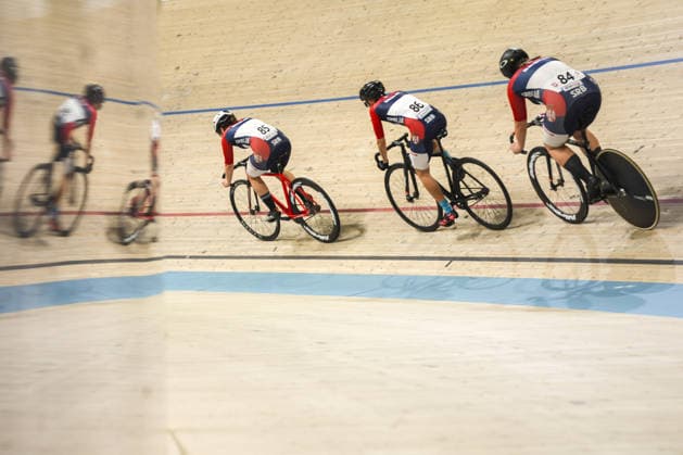 2026 UEC Track cycling, Rad, Radsport, Bahnrad, Bahn European Championships KONYA, TURKIYE - FEBRUARY 1: Athletes compete women s and men s team pursuit races during 2026 UEC Track Cycling European Championships, organized in collaboration between the Turkish Cycling Federation and the European Cycling Union (UEC), in Konya, Turkiye on February 1, 2026. Dilara Irem Sancar Anadolu Konya Turkey. Editorial use only. Please get in touch for any other usage.  Copyright: x2026xAnadoluxDilaraxIremxSancarx