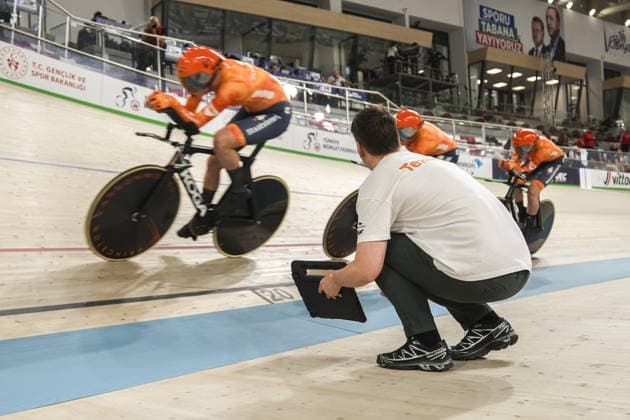 2026 UEC Track cycling, Rad, Radsport, Bahnrad, Bahn European Championships KONYA, TURKIYE - FEBRUARY 1: Athletes compete women s and men s team pursuit races during 2026 UEC Track Cycling European Championships, organized in collaboration between the Turkish Cycling Federation and the European Cycling Union (UEC), in Konya, Turkiye on February 1, 2026. Dilara Irem Sancar Anadolu Konya Turkey. Editorial use only. Please get in touch for any other usage.  Copyright: x2026xAnadoluxDilaraxIremxSancarx