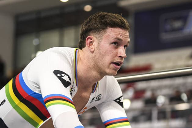 2026 UEC European Track cycling, Rad, Radsport, Bahnrad, Bahn Championships kick off in Konya KONYA, TURKIYE - FEBRUARY 1: Harrie Lavreysen of Netherlands competes qualifying sprint for men during 2026 UEC Track Cycling European Championships, organized in collaboration between the Turkish Cycling Federation and the European Cycling Union (UEC), in Konya, Turkiye on February 1, 2026. Dilara Irem Sancar Anadolu Konya Turkey. Editorial use only. Please get in touch for any other usage.  Copyright: x2026xAnadoluxDilaraxIremxSancarx