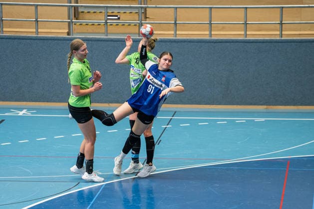 HSG Blomberg Lippe II vs TSV Nord Harrislee, Handball, 3 Liga Nord, Matchday 14, 1 2 2026, Season 2025 2026, Blomberg Louisa Osterloh HSG Blomberg Lippe II, 91 in goal Blomberg Sporthalle an der Ulmenallee Germany