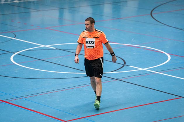 HSG Blomberg Lippe II vs TSV Nord Harrislee, Handball, 3 Liga Nord, Matchday 14, 1 2 2026, Season 2025 2026, Blomberg Stefan Bendel Referee Blomberg Sporthalle an der Ulmenallee Germany