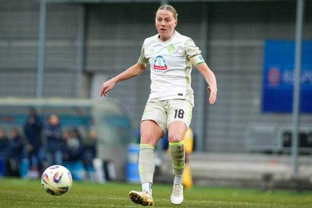 Soccer Google Pixel Women Bundesliga, Matchday 16, TSG Hoffenheim SV Werder Bremen on 01 02 2026 in Hoffenheim Dietmar Hopp Stadion , Germany, Season 2025 2026 DFB DFL REGULATIONS PROHIBIT ANY USE OF PHOTOGRAPHS as IMAGE SEQUENCES and or QUASI VIDEO In Focus Hausicke, Lina 18,SVW Hoffenheim Dietmar Hopp Stadion Germany Copyright: xChristophxKinzingerx