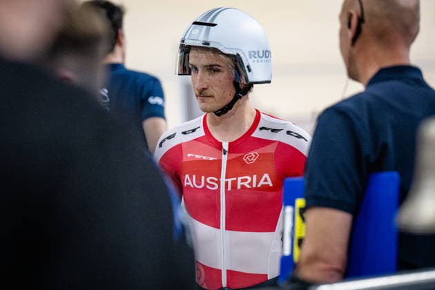 LÄSSER Franz Josef UEC Track Cycling European Championships Konya 2026 LÄSSER Franz Josef AUT Austria Landscape horizontal Landscape Event Event UEC Track Cycling European Championships 2026 Category Category Cycling Track Cycling European Championships Location Location Asia Turkey Konya Discipline Qualification for Elimination Race Category Elite Men Distance m Date Date 01 02 2026 Sunday Day 1