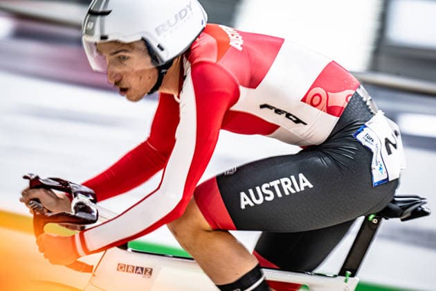 LÄSSER Franz Josef UEC Track Cycling European Championships Konya 2026 LÄSSER Franz Josef AUT Austria Landscape horizontal Landscape Event Event UEC Track Cycling European Championships 2026 Category Category Cycling Track Cycling European Championships Location Location Asia Turkey Konya Discipline Qualification for Elimination Race Category Elite Men Distance m Date Date 01 02 2026 Sunday Day 1