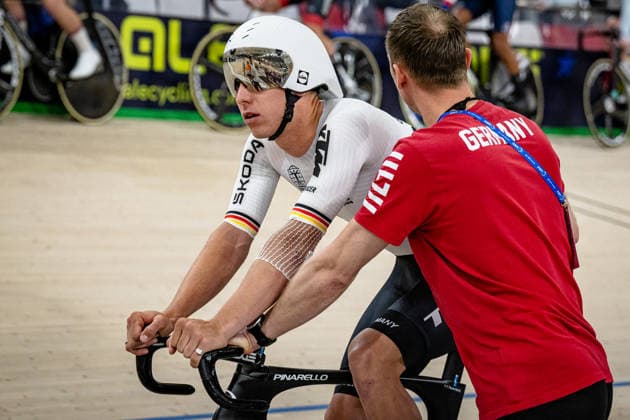TEUTENBERG Tim Torn UEC Track Cycling European Championships Konya 2026 TEUTENBERG Tim Torn GER Germany Landscape horizontal Landscape Event Event UEC Track Cycling European Championships 2026 Category Category Cycling Track Cycling European Championships Location Location Asia Turkey Konya Discipline Qualification for Elimination Race Category Elite Men Distance m Date Date 01 02 2026 Sunday Day 1