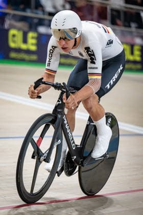 TEUTENBERG Tim Torn UEC Track Cycling European Championships Konya 2026 TEUTENBERG Tim Torn GER Germany Portrait Portrait Portrait Event Event UEC Track Cycling European Championships 2026 Category Category Cycling Track Cycling European Championships Location Location Asia Turkey Konya Discipline Qualification for Elimination Race Category Elite Men Distance m Date Date 01 02 2026 Sunday Day 1