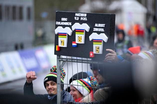 UCI World Championships 2026 Hulst HULST, THE NETHERLANDS - FEBRUARY 01 : Illustration picture of fans during the 2026 UCI Cyclo-Cross World Championships for Men Elite on February 01, 2026 in Hulst, The Netherlands, 01 02 2026 Hulst The Netherlands  Copyright: xNicoxVereeckenx