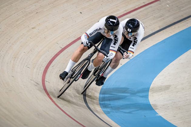FRIEDRICH Lea Sophie, GRABOSCH Pauline Sophie UEC Track Cycling European Championships Konya 2026 FRIEDRICH Lea Sophie GRABOSCH Pauline Sophie GER Germany Landscape horizontal Landscape Event Event UEC Track Cycling European Championships 2026 Category Category Cycling Track Cycling European Championships Location Location Asia Turkey Konya Discipline Team Sprint Category Elite Women Distance m Date Date 01 02 2026 Sunday Day 1