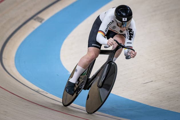 GRABOSCH Pauline Sophie UEC Track Cycling European Championships Konya 2026 GRABOSCH Pauline Sophie GER Germany Landscape horizontal Landscape Event Event UEC Track Cycling European Championships 2026 Category Category Cycling Track Cycling European Championships Location Location Asia Turkey Konya Discipline Team Sprint Category Elite Women Distance m Date Date 01 02 2026 Sunday Day 1