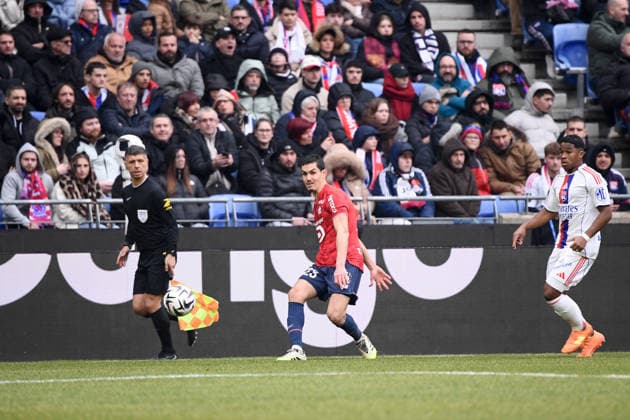Olympique Lyonnais v Lille OSC - Ligue 1 McDonald s 2025 2026 23 Aissa MANDI (losc) during the Ligue 1 McDonald s match between Lyon and Lille at Groupama Stadium on February 1, 2026 in Lyon, France. Lyon France  Copyright: xFEPx 776348270
