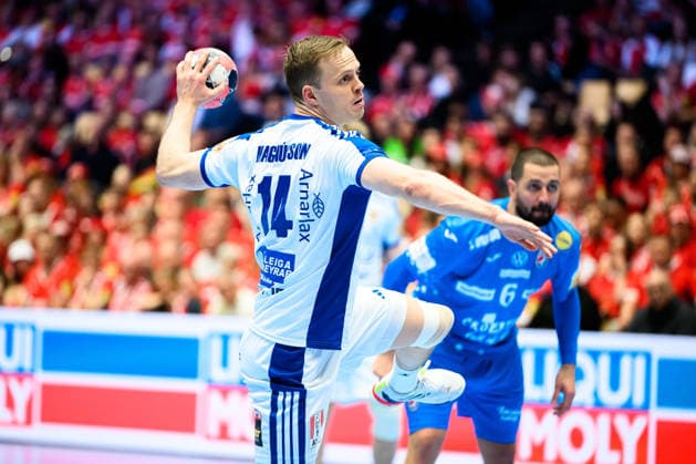 Herning Handball EM 2026 Match 3rd place Iceland Croatia Icelands Omar Ingi Magnusson Herning Jyske Bank Boxing Denmark