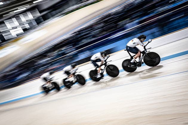 UEC Track Cycling European Championships Konya 2026 Name NAT Team Landscape horizontal Landscape Event Event UEC Track Cycling European Championships 2026 Category Category Cycling Track Cycling European Championships Location Location Asia Turkey Konya Discipline Team Pursuit Category Elite Women Distance 4000 m Date Date 01 02 2026 Sunday Day 1