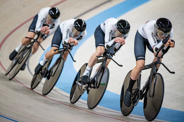 GROSS Felix, BOOS Benjamin, BRIESE Max David, JOCHUM Ben Felix UEC Track Cycling European Championships Konya 2026 GROSS Felix BOOS Benjamin BRIESE Max David JOCHUM Ben Felix GER Germany Landscape horizontal Landscape Event Event UEC Track Cycling European Championships 2026 Category Category Cycling Track Cycling European Championships Location Location Asia Turkey Konya Discipline Team Pursuit Category Elite Men Distance 4000 m Date Date 01 02 2026 Sunday Day 1