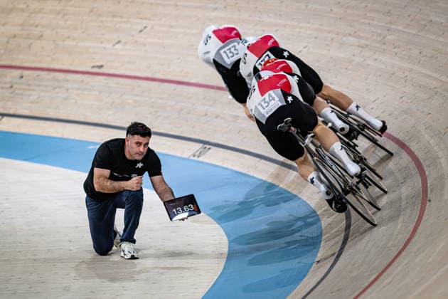 VOGEL Alex, TAPPEINER Pascal, POOT Mats, BOGLI Noah UEC Track Cycling European Championships Konya 2026 VOGEL Alex TAPPEINER Pascal POOT Mats BOGLI Noah SUI Switzerland Landscape horizontal Landscape Event Event UEC Track Cycling European Championships 2026 Category Category Cycling Track Cycling European Championships Location Location Asia Turkey Konya Discipline Team Pursuit Category Elite Men Distance 4000 m Date Date 01 02 2026 Sunday Day 1