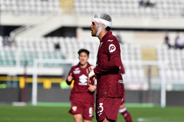 CALCIO - Serie A - Torino FC vs US Lecce Saul Coco of Torino FC during Serie A 2025 26 match between Torino FC and of US Lecce at Olimpico Grande Torino Stadium on February 01, 2026 in Turin, Italy - ph Giuliano Marchisciano Turin Italy  Copyright: xIPAxSport ABACAx