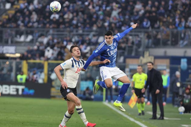 ComoÕs ComoÕs Alvaro Morata during the Serie A soccer match between Como and Atalanta at the Giuseppe Sinigaglia stadium in Como, north Italy - February 1, 2026 - Soccer.  Copyright: xAntonioxSaiai LaPressex