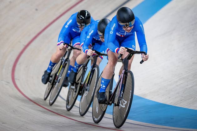 PETERKOVA Kate Ina Sara Kate Ina, JABORNIKOVA Veronika, JABORNIKOVA Anna UEC Track Cycling European Championships Konya 2026 PETERKOVA Kate Ina Sara Kate Ina JABORNIKOVA Veronika JABORNIKOVA Anna CZE Czech Republic Landscape horizontal Landscape Event Event UEC Track Cycling European Championships 2026 Category Category Cycling Track Cycling European Championships Location Location Asia Turkey Konya Discipline Team Sprint Category Elite Women Distance m Date Date 01 02 2026 Sunday Day 1