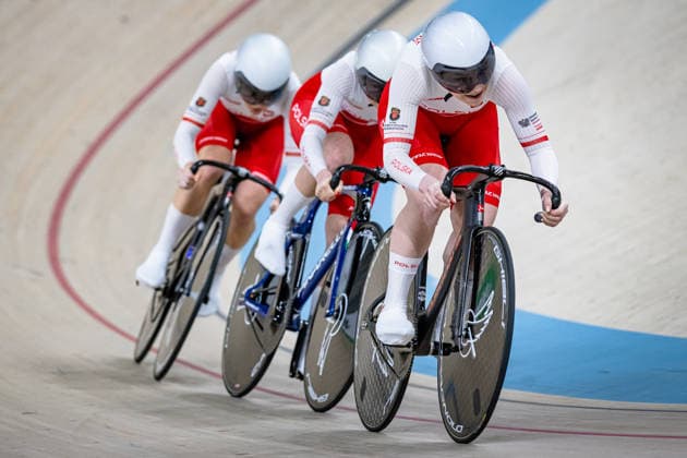 KARWACKA Marlena, LOS Urszula, SIBIAK Nikola UEC Track Cycling European Championships Konya 2026 KARWACKA Marlena LOS Urszula SIBIAK Nikola POL Poland Landscape horizontal Landscape Event Event UEC Track Cycling European Championships 2026 Category Category Cycling Track Cycling European Championships Location Location Asia Turkey Konya Discipline Team Sprint Category Elite Women Distance m Date Date 01 02 2026 Sunday Day 1