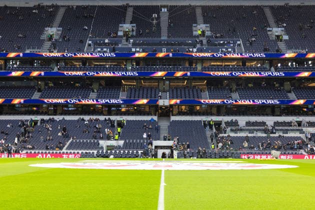 Tottenham Hotspur v Manchester City, Premier League A general view inside Tottenham Hotspur Stadium prior to the Premier League match between Tottenham Hotspur and Manchester City at Tottenham Hotspur Stadium, London, UK on 1 February 2026. London Tottenham Hotspur Stadium London UK Editorial use only DataCo restrictions apply See www.football-dataco.com , Copyright: xToyinxOshodix PSI-23665-0003