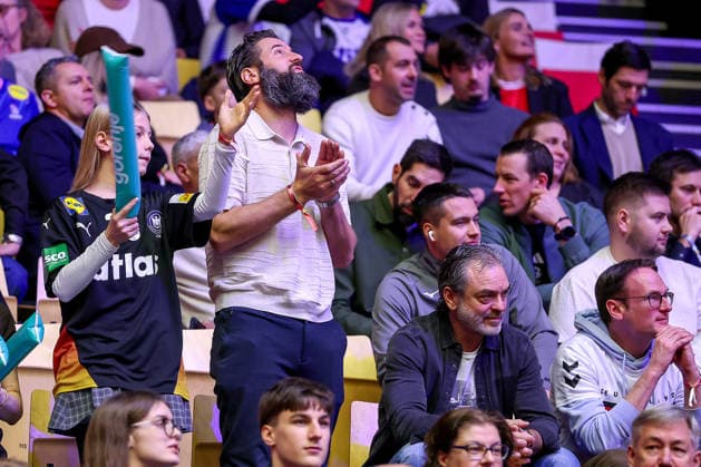 01 02 2026, Handball, Men s EHF EURO 2026, Iceland Croatia, Jyske Bank Boxen in Herning, Denmark, Placement Match 3 4 Bennet Wiegert Denmark