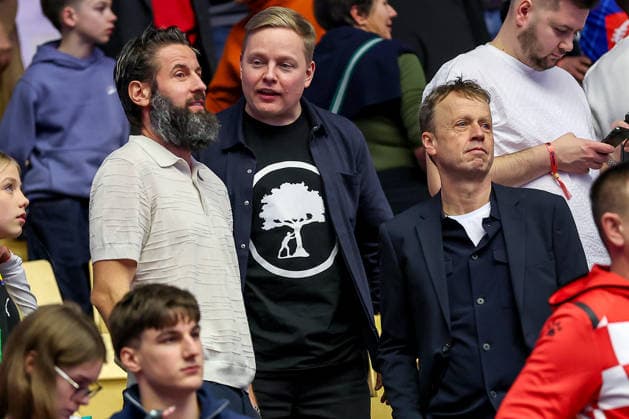 01 02 2026, Handball, Men s EHF EURO 2026, Iceland Croatia, Jyske Bank Boxen in Herning, Denmark, Placement Match 3 4 Florian Schmidt-Sommerfeld, Bennet Wiegert Denmark