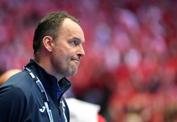 Herning, Denmark, 010226. Jyske Bank Boxen Hall. Third place match of the European Handball Championship, Iceland - Croatia. In the photo: Dagur Sigurdsson. Photo: Ante Cizmic CROPIX Hrvatska Copyright: xxAntexCizmicx island_hrvatska82-010226