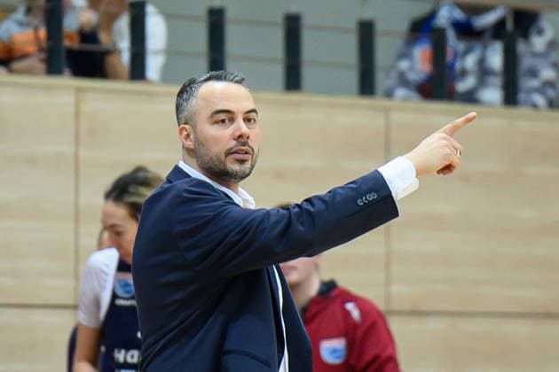 Timur Topal Lions, Head Coach , Syntainics MBC vs Eisvoegel USC Freiburg, Women, Basketball, 1 Bundesliga, DBBL, Main Round, 17 Matchday, Season 2025 26, 01 02 2026 Halle SWH Arena Sachsen Anhalt Germany