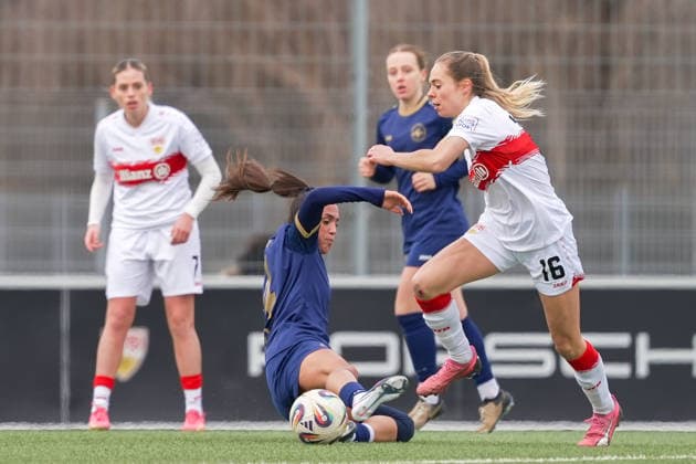 Football, Women, 2nd BL, VfB Stuttgart - SG Andernach