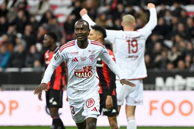 OGC Nice v Stade Brestois 29 - Ligue 1 McDonald s 2025 2026 23 Kamory DOUMBIA (sb29) during the Ligue 1 McDonald s match between Nice and Brest at Allianz Riviera on February 1, 2026 in Nice, France. Nice France  Copyright: xFEPx 776348269