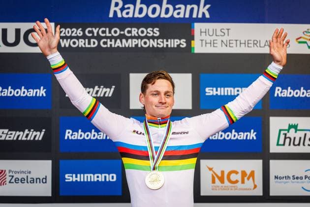 HULST , 01 02-2026 , UCI Cyclo-cross World Championships day 3 , Sunday men™s elite , WK veldrijden , picture shows Mathieu VAN DER POEL (NED) UCI Cyclo-cross World Championships (Sunday)  x201247500x Copyright: