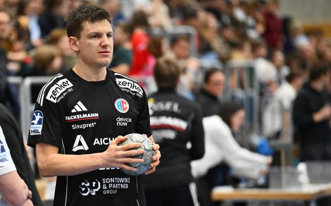 01 02 2026 Handball season 2025 2026 Test match friendly HC Erlangen HCE Frisch Auf Göppingen xwoxzix Christoph Steinert 44, HC Erlangen HCE