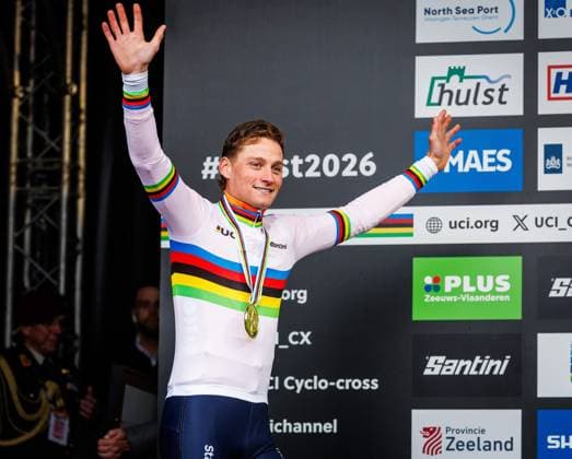 HULST , 01 02-2026 , UCI Cyclo-cross World Championships day 3 , Sunday men™s elite , WK veldrijden , picture shows Mathieu VAN DER POEL (NED) UCI Cyclo-cross World Championships (Sunday)  x201247588x Copyright: