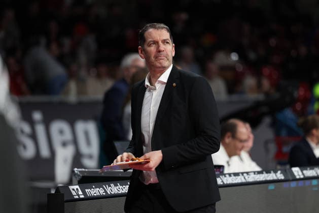 Ty Harrelson ratiopharm Ulm, Head Coach before the game, GER, FC Bayern Basketball vs ratiopharm Ulm, Basketball, easycredit Basketball Bundesliga, Matchday 18, Season 2025 2026, 01 02 2026, GER, FC Bayern Basketball vs ratiopharm Ulm, Basketball, easycredit Basketball Bundesliga, Matchday 18, Season 2025 2026, 01 02 2026 Muenchen Copyright: xEibner-Pressefoto JennixMaulx EP_JML