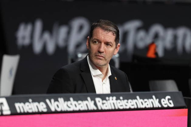 Ty Harrelson ratiopharm Ulm, Head Coach before the game, GER, FC Bayern Basketball vs ratiopharm Ulm, Basketball, easycredit Basketball Bundesliga, Matchday 18, Season 2025 2026, 01 02 2026, GER, FC Bayern Basketball vs ratiopharm Ulm, Basketball, easycredit Basketball Bundesliga, Matchday 18, Season 2025 2026, 01 02 2026 Muenchen Copyright: xEibner-Pressefoto JennixMaulx EP_JML