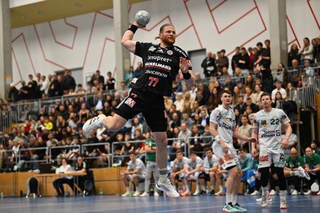 01 02 2026 Handball season 2025 2026 Test match friendly HC Erlangen HCE Frisch Auf Göppingen xwoxzix Maciej Gebala 77, HC Erlangen HCE