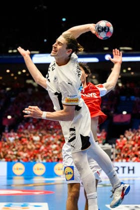 Herning Handball EM 2026 Final Denmark Germany Juri Knorr Germany Herning Jyske Bank Boxing Denmark