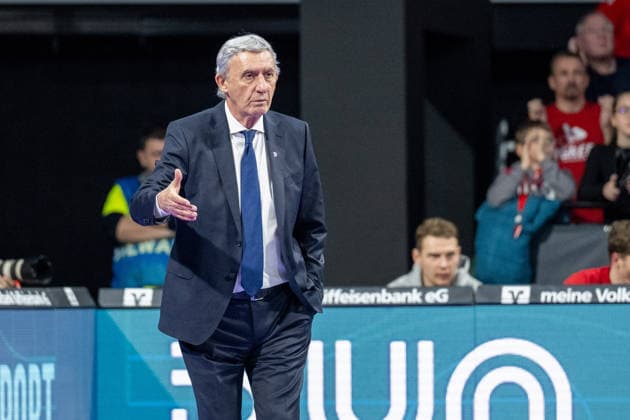 Head Coach Svetislav Persic FC Bayern Basketball , FC Bayern Basketball vs Ratiopharm Ulm, BBL, 18 Matchday, 01 02 2026 Munich Bavaria Germany Copyright: xkolbert-press UlrichxGamelx