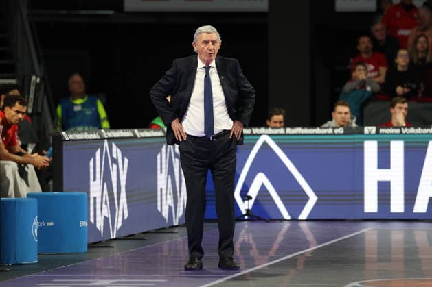 Svetislav Pesic FC Bayern Basketball, Head Coach , GER, FC Bayern Basketball vs ratiopharm Ulm, Basketball, easycredit Basketball Bundesliga, Matchday 18, Season 2025 2026, 01 02 2026, GER, FC Bayern Basketball vs ratiopharm Ulm, Basketball, easycredit Basketball Bundesliga, Matchday 18, Season 2025 2026, 01 02 2026 Munich Copyright: xEibner-Pressefoto JennixMaulx EP_JML